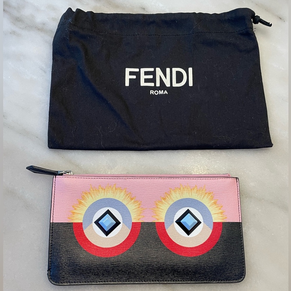 Fendi Monster Clutch/Pouch